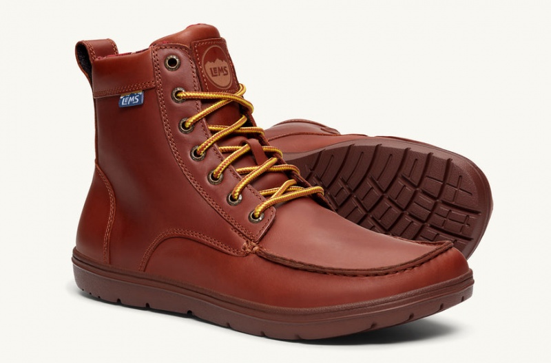 Lems Boulder Boot Bőr Női Csizma - Réz PHP-39611