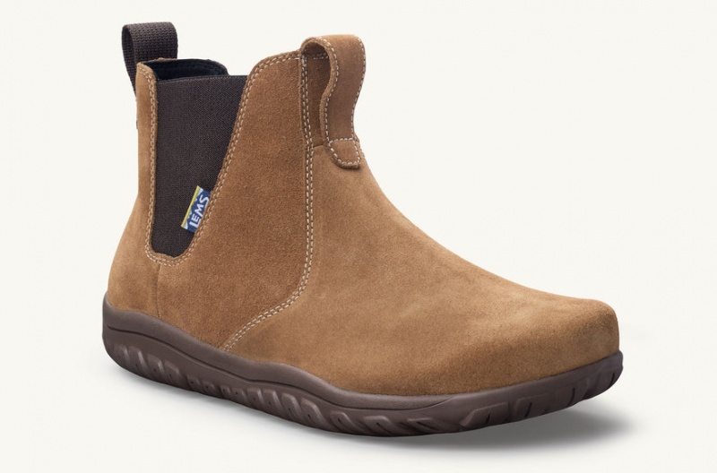 Lems Chelsea Boot Férfi Chelsea Csizma - Barna KSE-66450