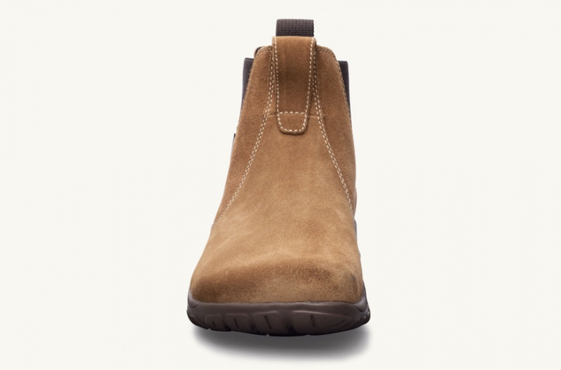 Lems Chelsea Boot Férfi Chelsea Csizma - Barna KSE-66450