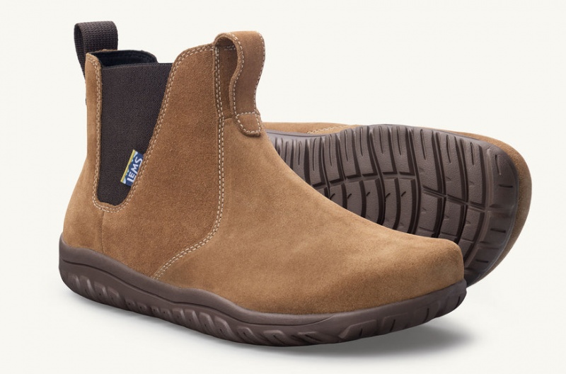 Lems Chelsea Boot Férfi Chelsea Csizma - Barna KSE-66450