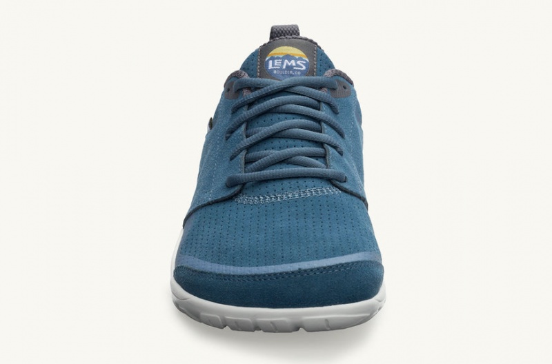 Lems Primal Zen Velúr Barefoot Kék KVM-76439